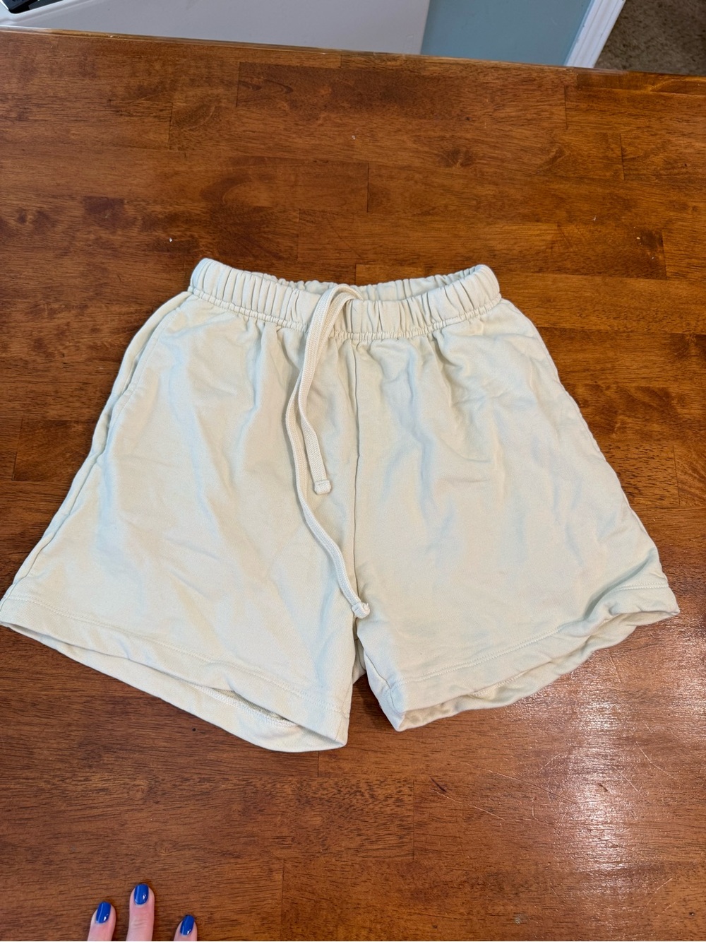 Daily Drills Mint Green Surf Sweat Shorts Size XS/S 100% Cotton
